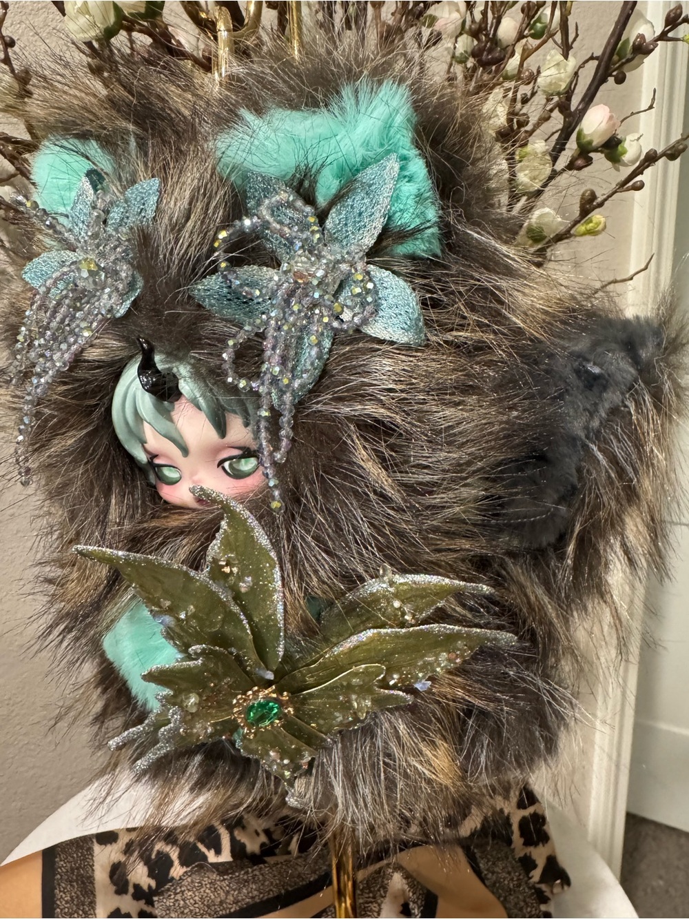 Plush Fur Custom Skullpqnda Butterfly with Accessories - Picture 2 of 10
